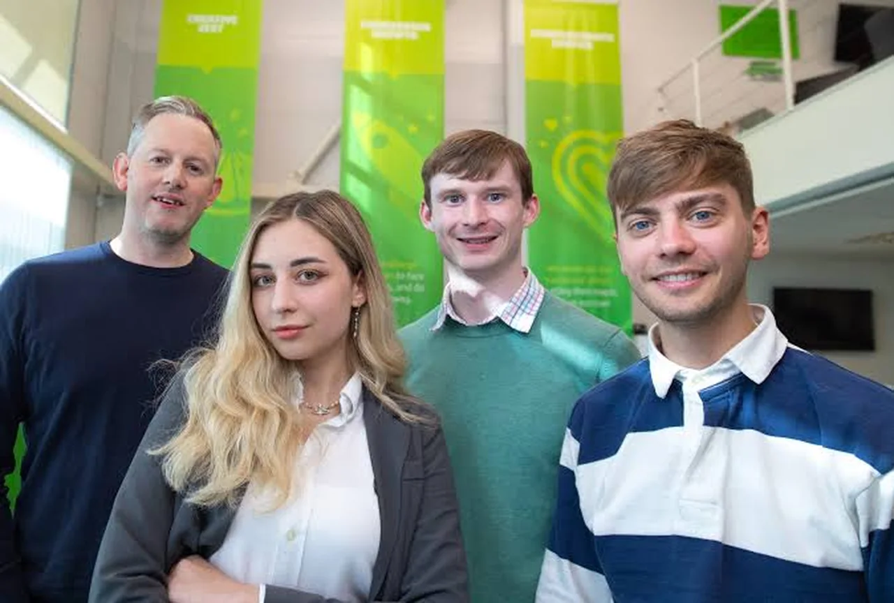 The team in the Eden office