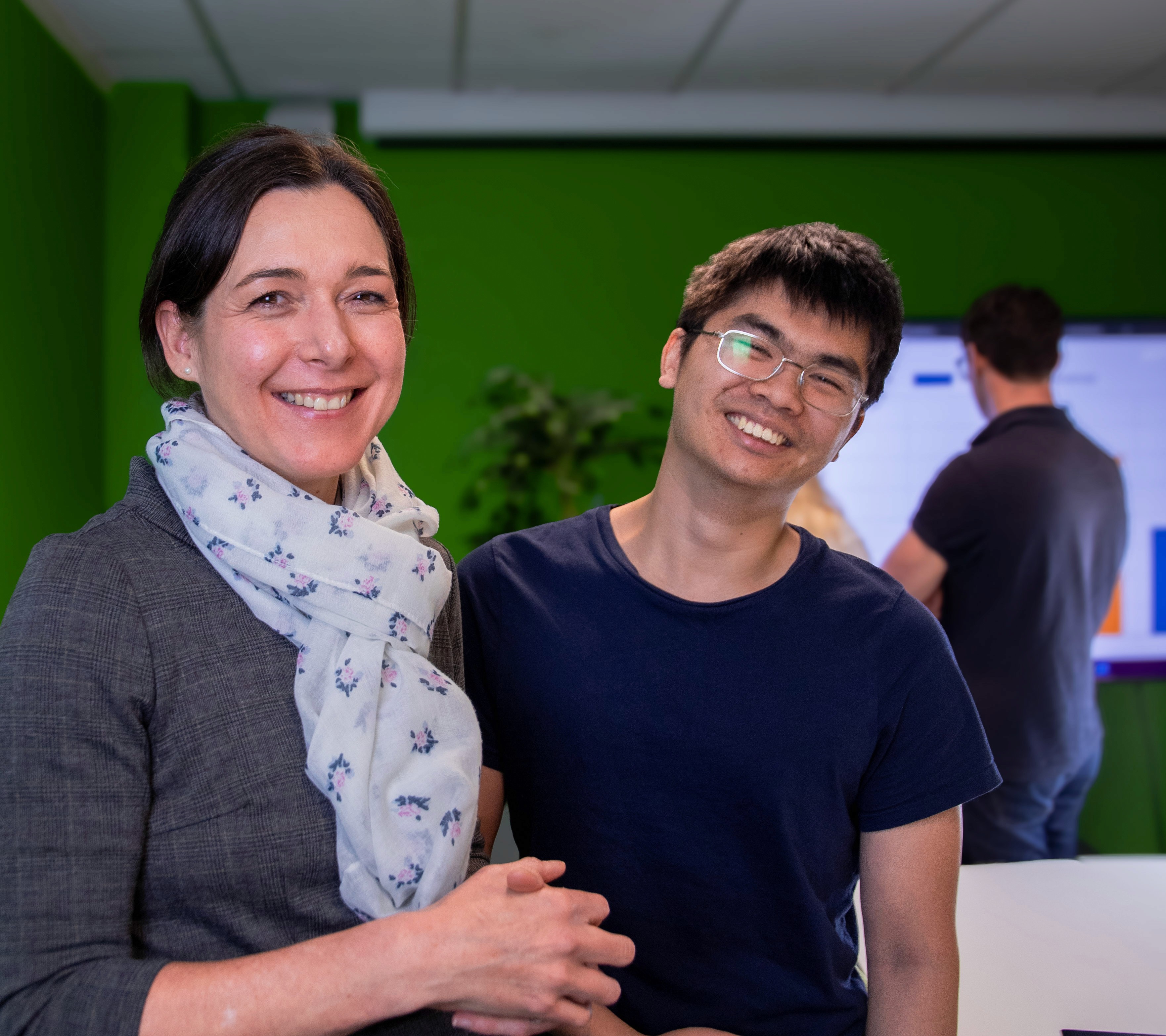 Eden colleagues together